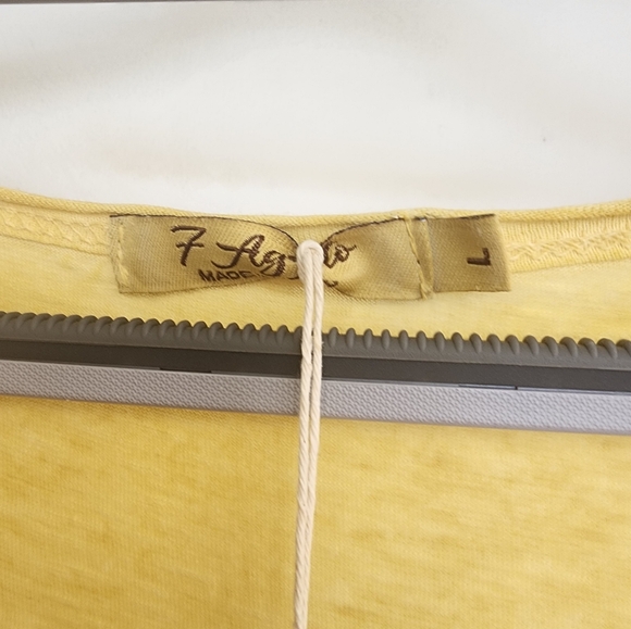NWT.7 Agosto Yellow Casual Dress.Made In Italy - Picture 5 of 5